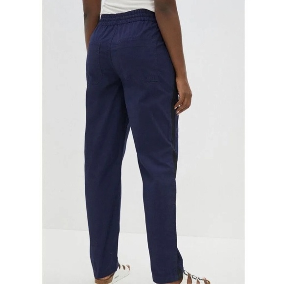 Anthropologie Maeve Tenley Twill Track Pants, Size Medium - Picture 8 of 11